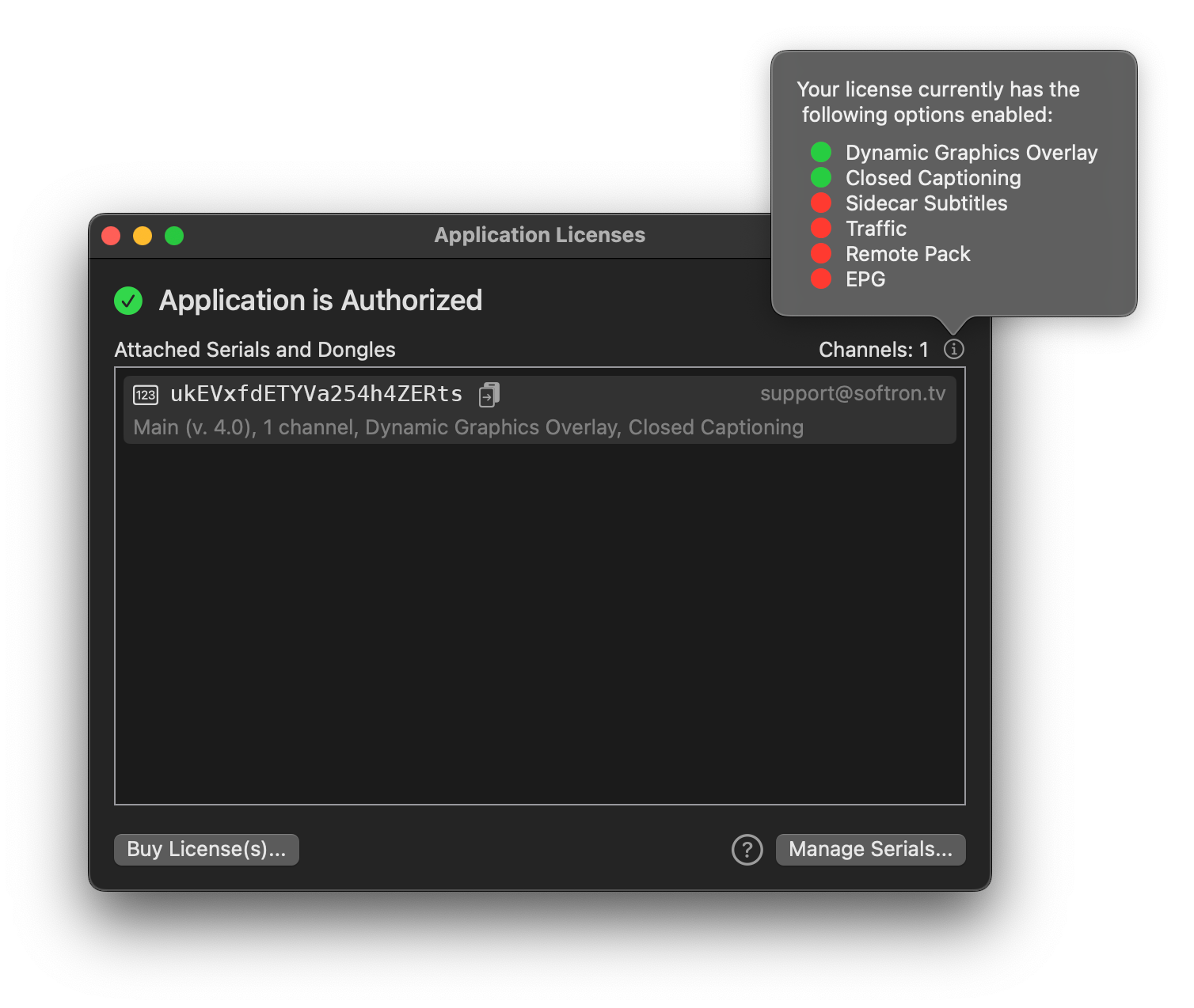 CP2024_ApplicationLicenses_1SerialActivated_OTAV_ActivatedOptions.png