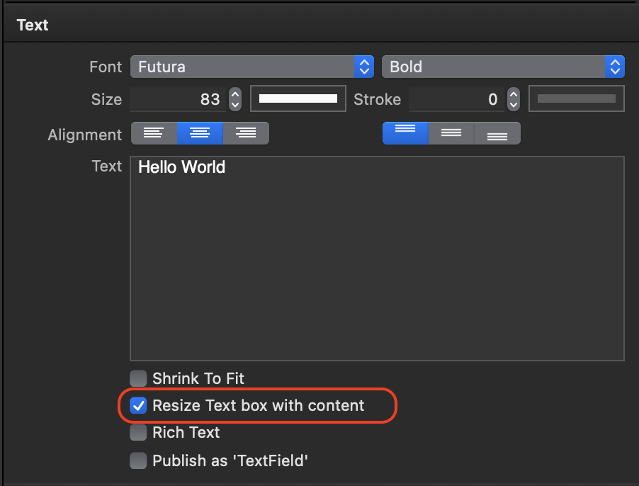 how-to-resize-a-shape-with-a-text-item-softron-support-desk