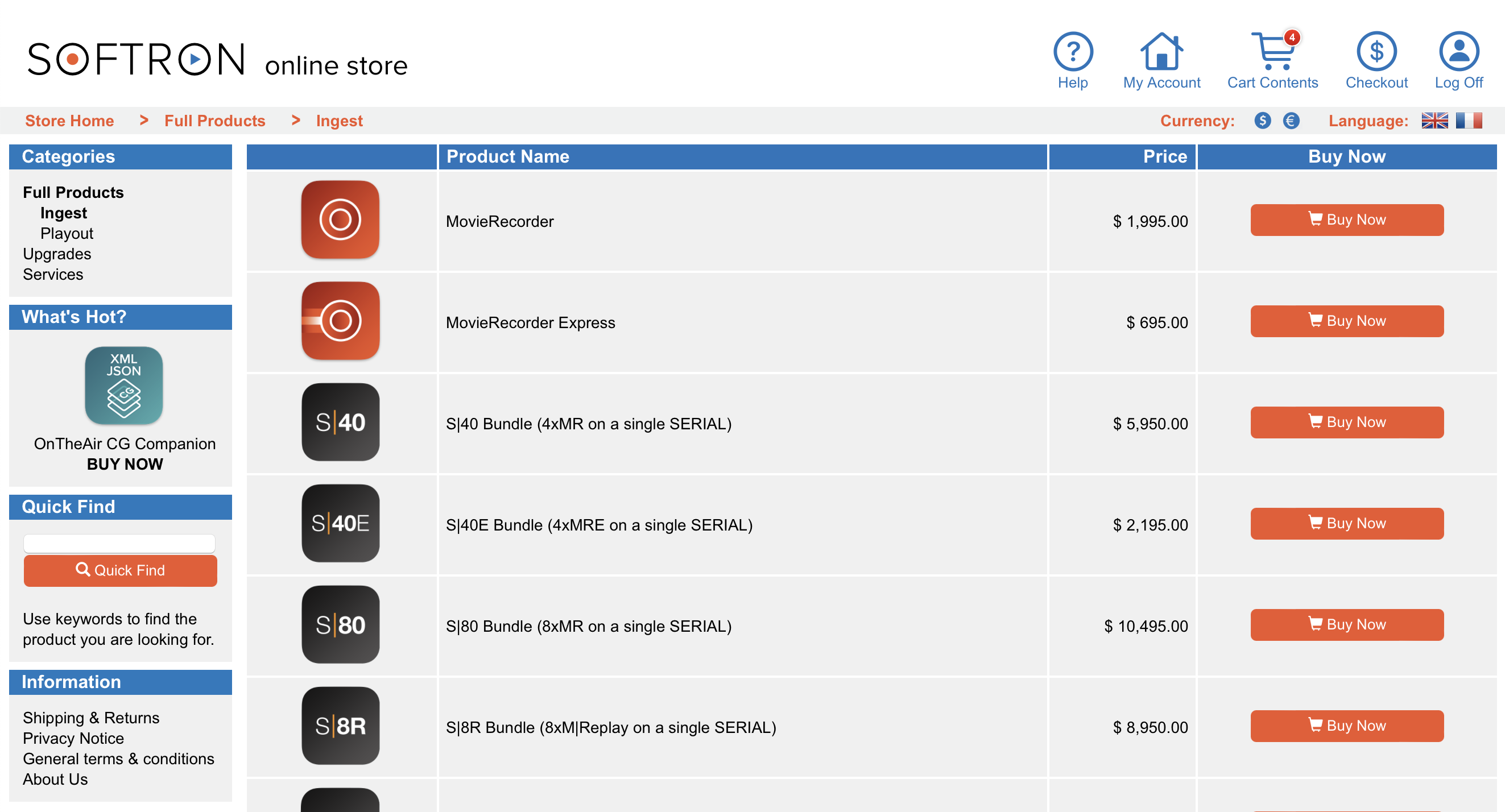 HOW TO: Order from the online store – Softron Support Desk